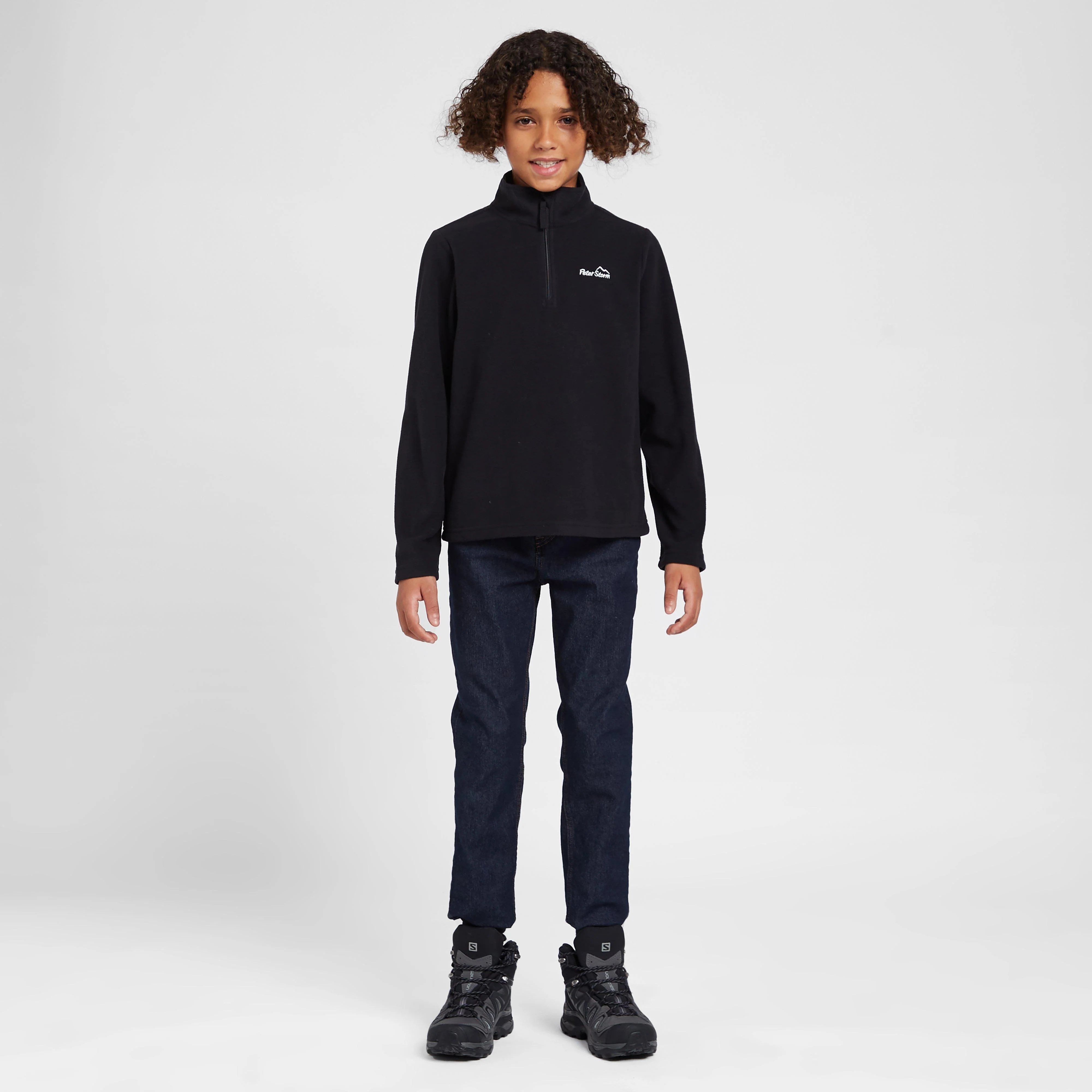 Kids’ Bracken Half Zip Fleece - Image 3